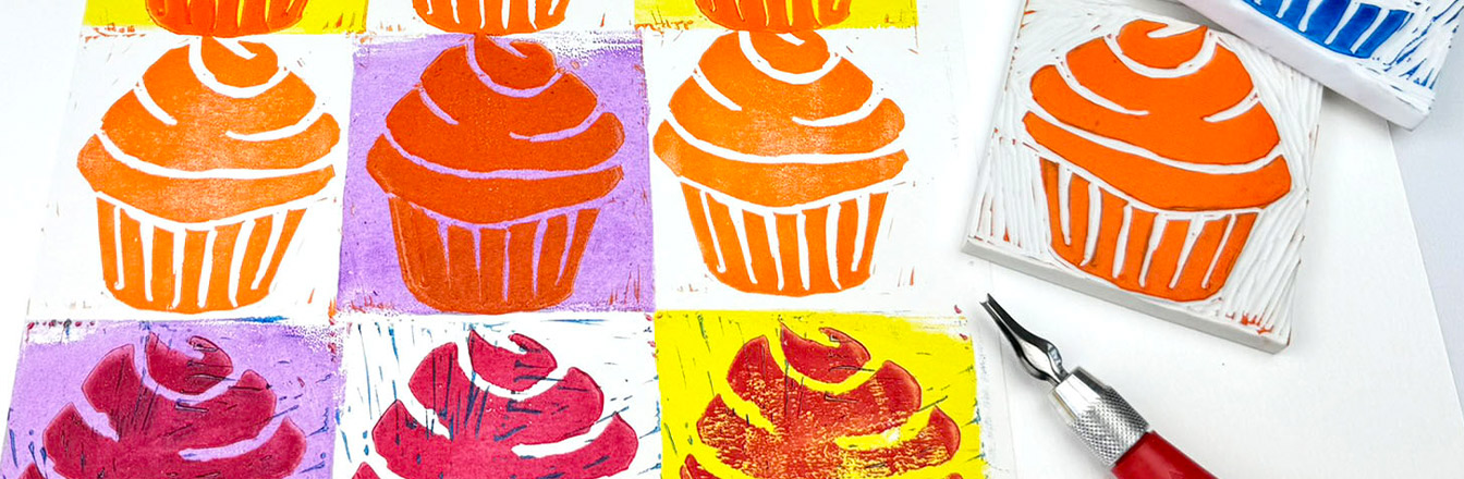 How to Create Andy Warhol Inspired Lino Printing Pop Art 