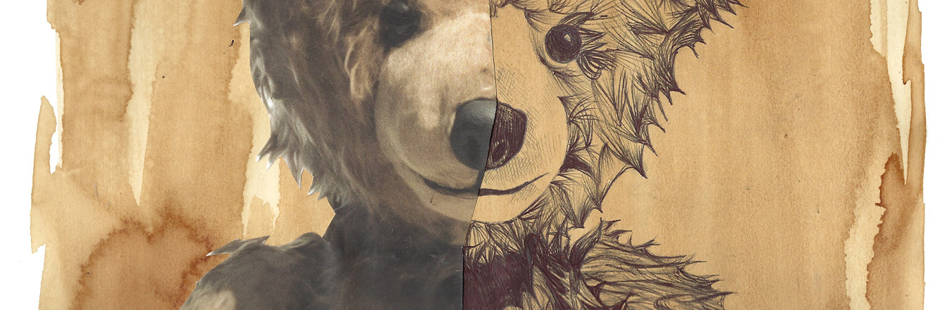 Step by Step Lesson Plan: Drawing Textures with  Mixed Media, Soft Toy Study