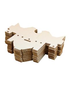 Kitronik Simple Robotics Cardboard Chassis - 25 Pack