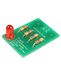 Kitronik Learning to solder LED kit, Pack of 25