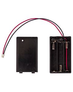 3x AAA Battery Box with Switch and JST Connector