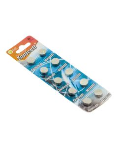 LR44 Mercury Free Alkaline Button-cell 1.5V 160mAh (Pack of 10)