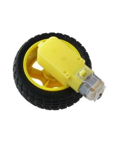 Wheel for Geared Hobby Motor