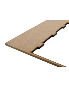 6mm Laser Compatible Medite MDF, 600mm x 400mm sheet