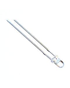 White 3mm Water Clear LED - 25deg - 2750mCd