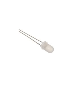 White 5mm Diffused LED - 700mCd