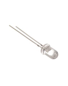 White 5mm Water Clear LED - 15deg - 17500mCd