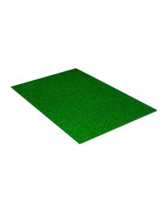 Green Acrylic Sheet (Glitter) 3mm x 600mm x 400mm, sheet