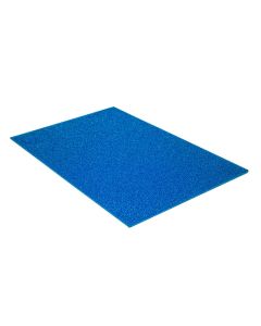 Light Blue Acrylic Sheet (Glitter) 3mm x 600mm x 400mm, sheet
