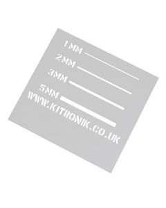 White Value Acrylic Sheet (Cast) 3mm x 600mm x 400mm