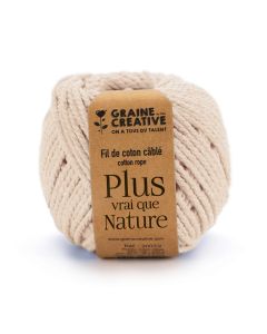 Seating Cord 200g Cheese Natural