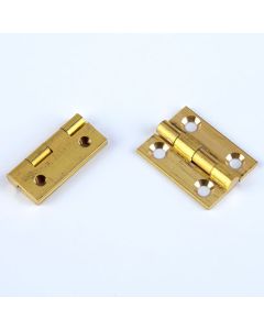 Brass Butt Hinges. Pack of 10 pairs