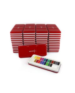 Specialist Crafts Watercolour Tablet Tin Set of 25 - Bulk Pack of 50 