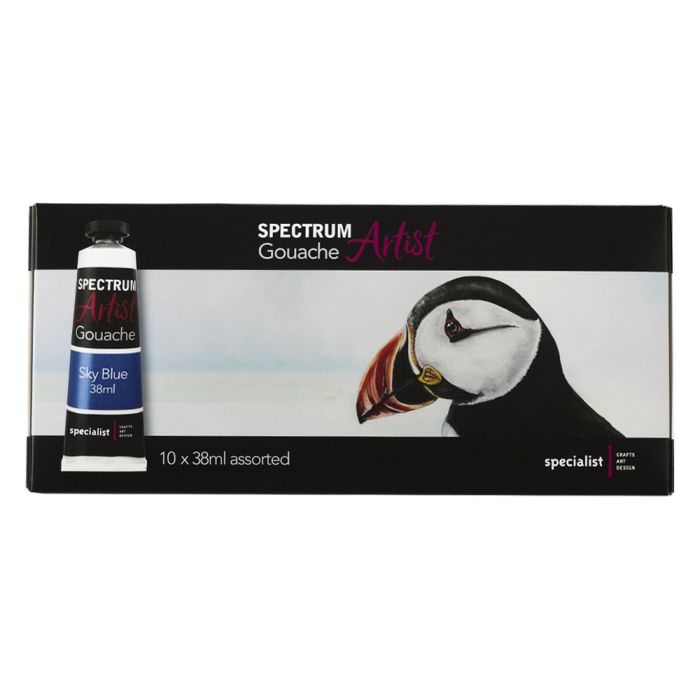 Specialist Crafts Spectrum Artist Gouache Tubes
