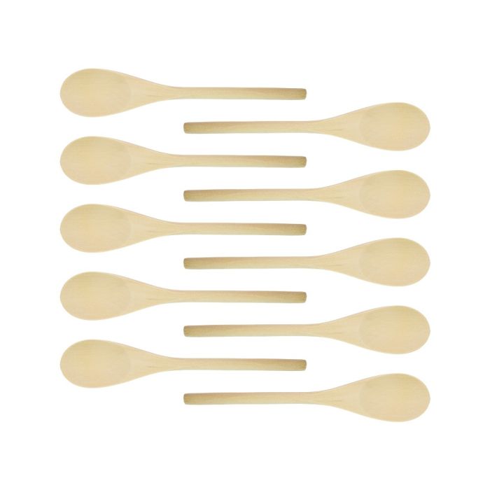 Wooden Spoons Pack of 10