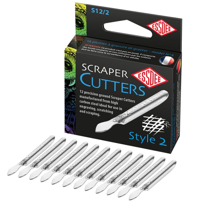Scraper Cutter No 2 Pack of 12 Scraper Cutter No 2 Pack of 12
