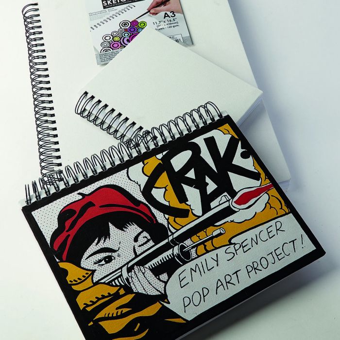 Canvas Cover Sketchpads