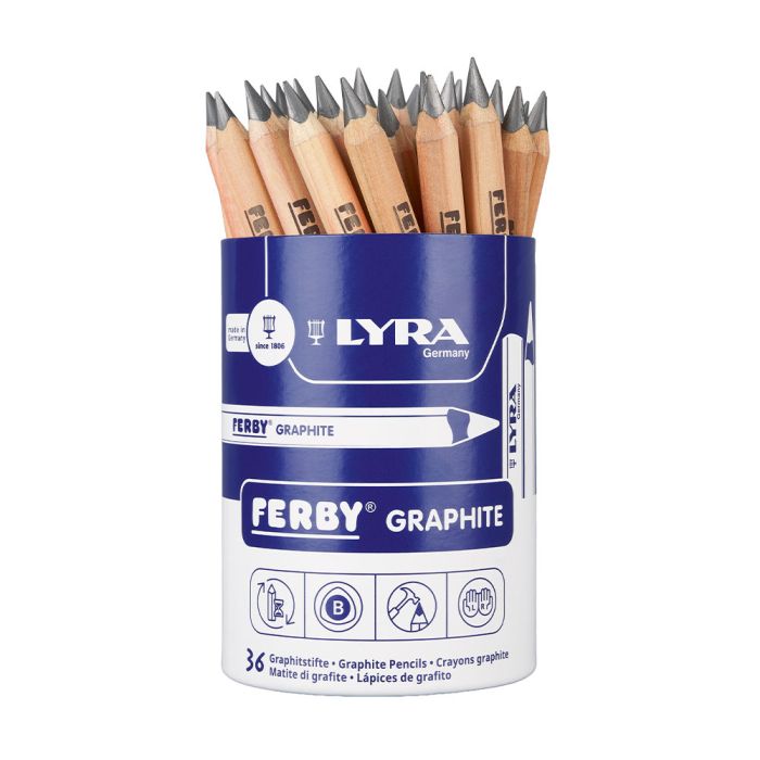 Lyra Ferby Graphites. Pack of 36 Lyra Ferby Graphites. Pack of 36