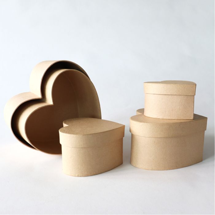 Large Heart Boxes - Assorted