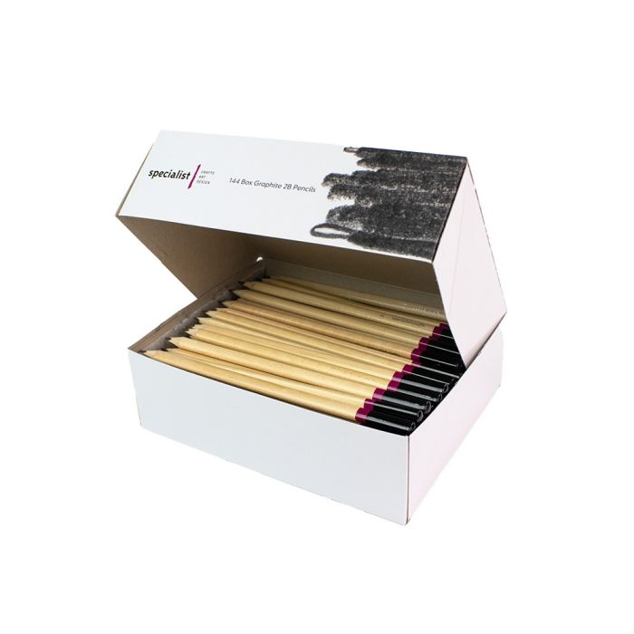 Spectrum Graphite Pencils 2B Pack of 144 Spectrum Graphite Pencils 2B Pack of 144