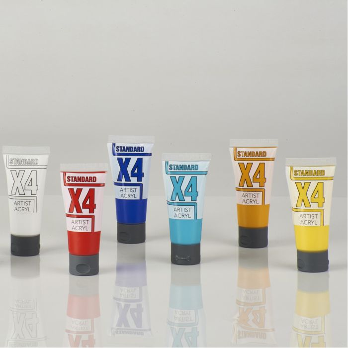 X4 Standard Acryl Tubes 20ml X4 Standard Acryl Tubes 20ml