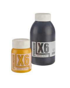 X6 Premium Acryl Acrylic Colours