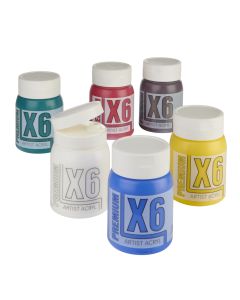 X6 Premium Acryl 500ml Landscape Set