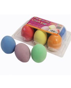 Chalk Eggs. Pack of 6