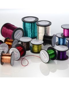 Coloured Enamelled Wire 0.9mm 8m Reels. Pack of 12 