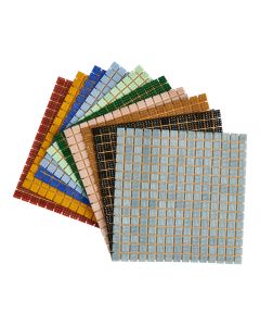 20mm Glass Mosaics Assorted Bulk Pack 