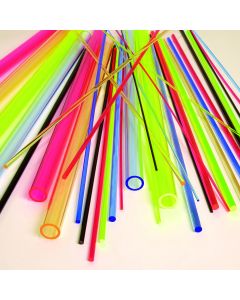 Acrylic Light Gathering Rods Assortments. 6mm. Pack of 10