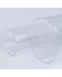 Large Diameter Clear Cast Acrylic Tubes