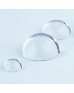 Clear Acrylic Half-Spheres