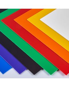 Coloured High Impact Polystyrene Sheets - 1372 x 660mm