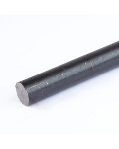 Mild Steel Black - Round - 1m Lengths