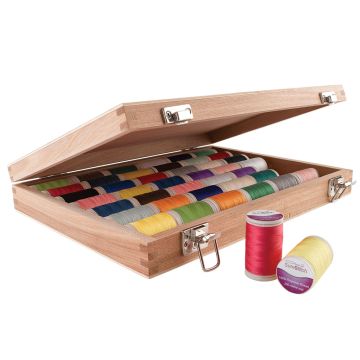 SureStitch 200m Reel Wooden Selection Box