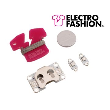 Electro-Fashion, Sewable Light Kit, Red Flat Sewable LEDs