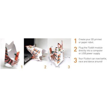 Kitronik Fizzbit Module - Create Your Own Vibrating Robot