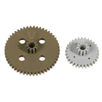 Double Gears 3.1mm Bore. Pack of 10