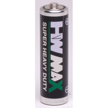 Zinc Chloride Batteries - AA - 1.5V. Pack of 4