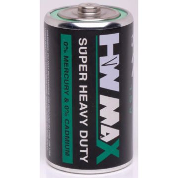 Zinc Chloride Batteries - D - 1.5V. Pack of 4