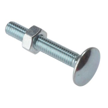 BZP Coach Nuts & Bolts