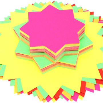 Fluorescent Display Starburst Packs