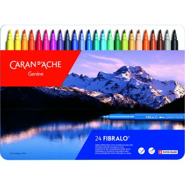 Caran d'Ache Fibralo Superfibre Aquarelle Set of 24