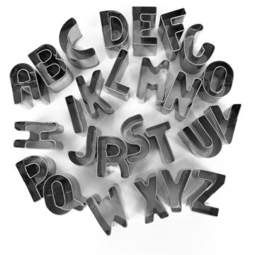 Mini Alphabet Cutters