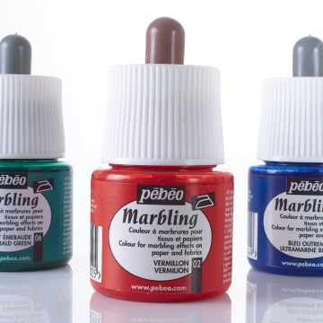 Pebeo Marbling Colours Assortment. Pack of 9