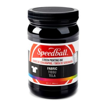 Speedball 32 oz Fabric Screen Printing Ink Black