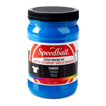 Speedball 32 oz Fabric Screen Printing Ink Blue