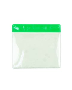 Visitor Badge 60 x 90mm Without Straps - Green - Pack of 25