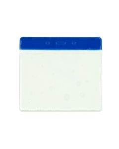 Visitor Badge 60 x 90mm Without Straps - Blue - Pack of 25